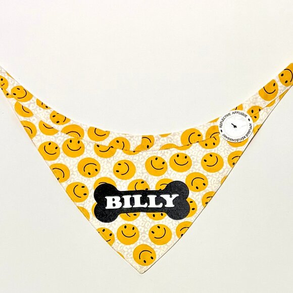 NEW CUSTOM MADE "TIE & GO" Reflective Dog Bandanas - Picture 6 of 11